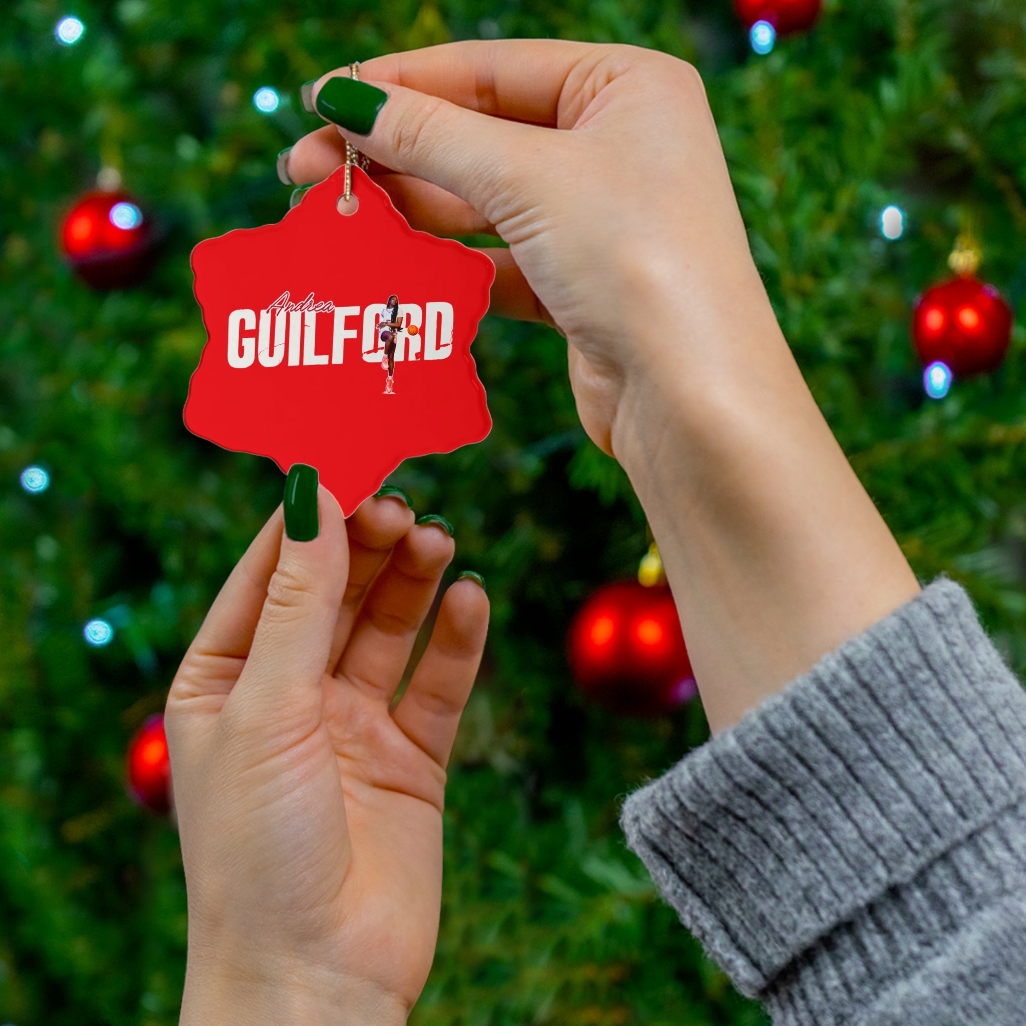Andrea Guilford Ceramic Ornament