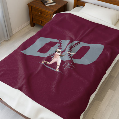 DaNia Durr Velveteen Plush Blanket