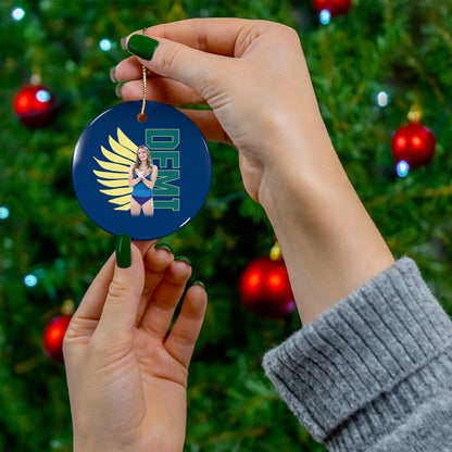 Demi Nicholas Ceramic Ornament