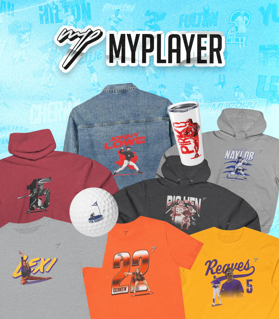 MyPlayer | Custom Merchandise for Athletes – MyPlayer Athlete LLC